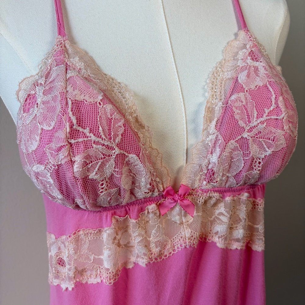 Victoria’s Secret Pink Babydoll Modal Slip Dress - Picture 3 of 12